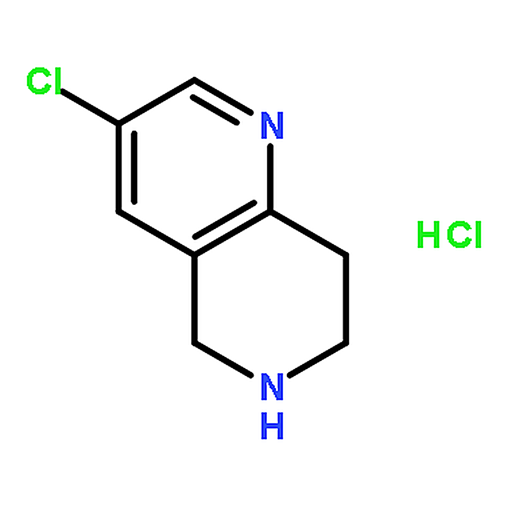 RHAWN 3-Chloro-5,6,7,8-tetrahydro-1,6-naphthyridine hydrochloride