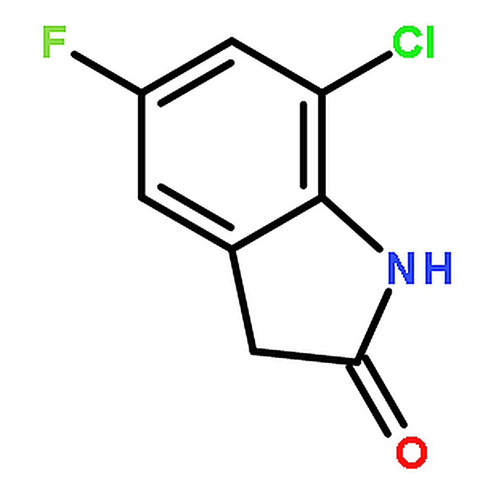 RHAWN 7-Chloro-5-fluoroindolin-2-one