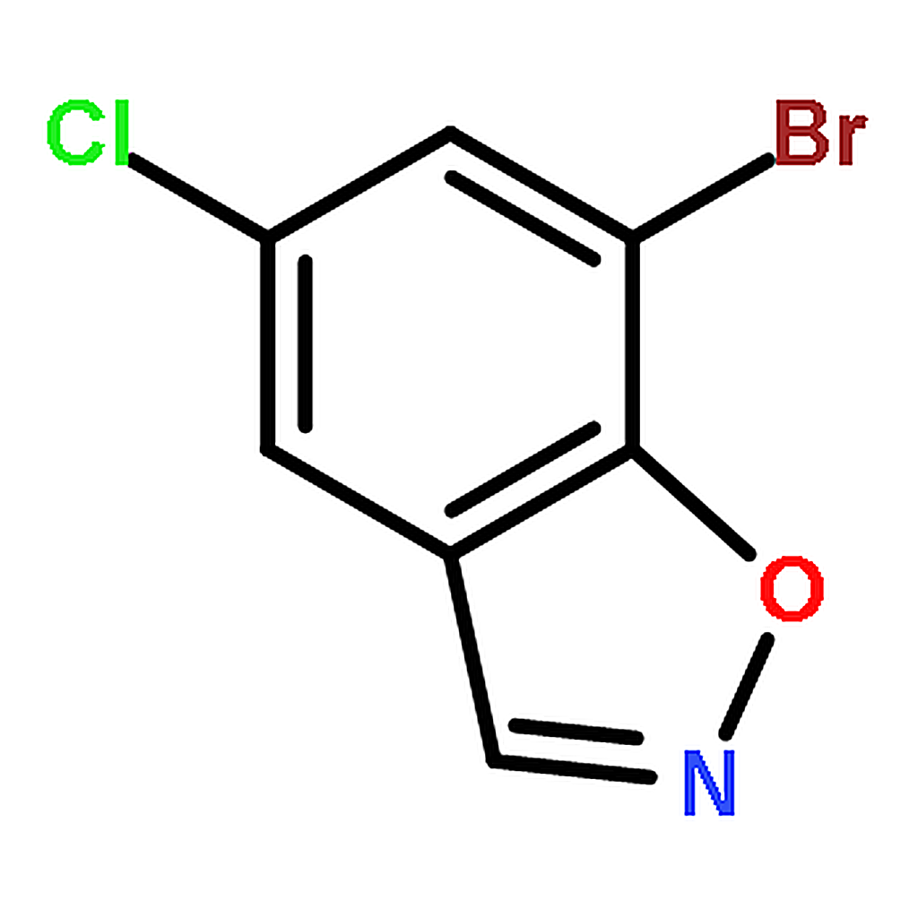 RHAWN 7-Bromo-5-chlorobenzo[d]isoxazole
