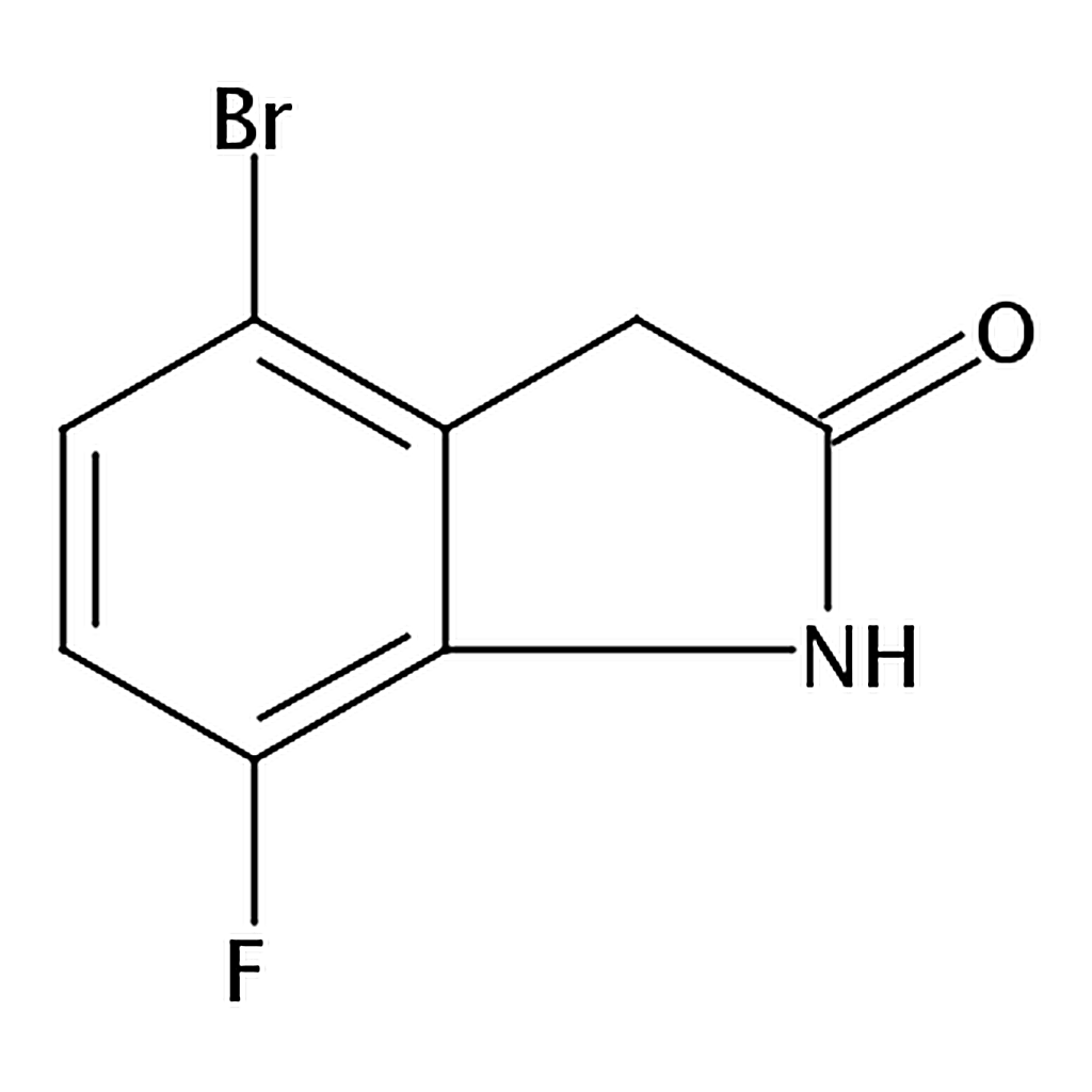 RHAWN 4-Bromo-7-fluoroindolin-2-one