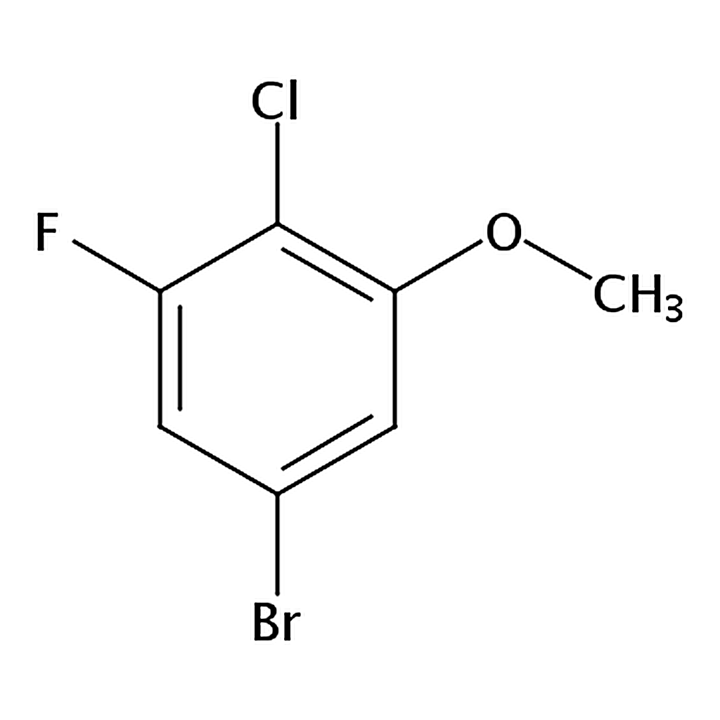 RHAWN 5-Bromo-2-chloro-1-fluoro-3-methoxybenzene