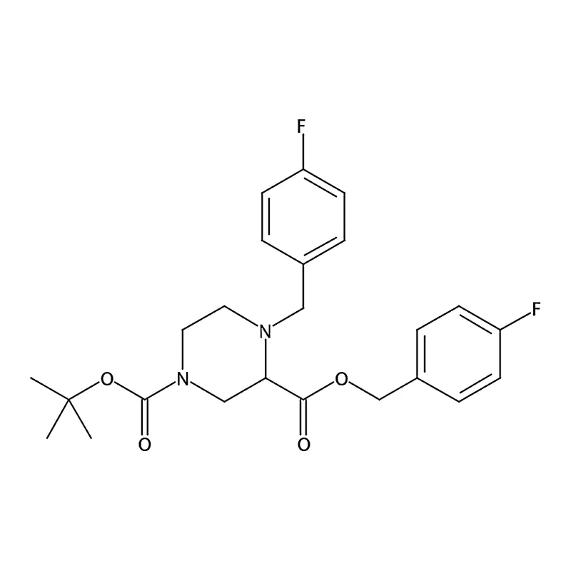 RHAWN 1-tert-Butyl 3-(4-fluorobenzyl) 4-(4-fluorobenzyl)piperazine-1,3-dicarboxylate