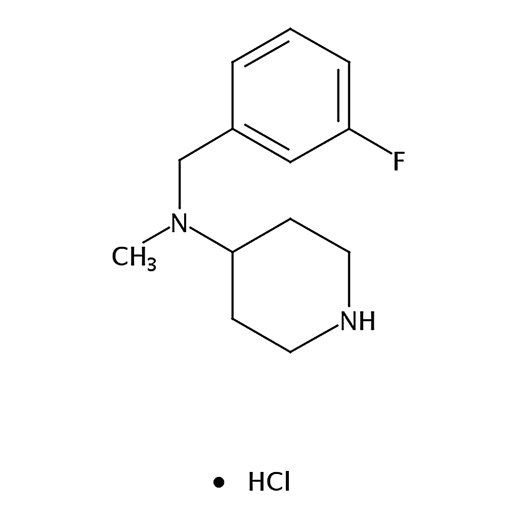 RHAWN N-(3-Fluorobenzyl)-N-methylpiperidin-4-amine hydrochloride