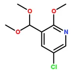 RHAWN 5-Chloro-3-(dimethoxymethyl)-2-methoxypyridine