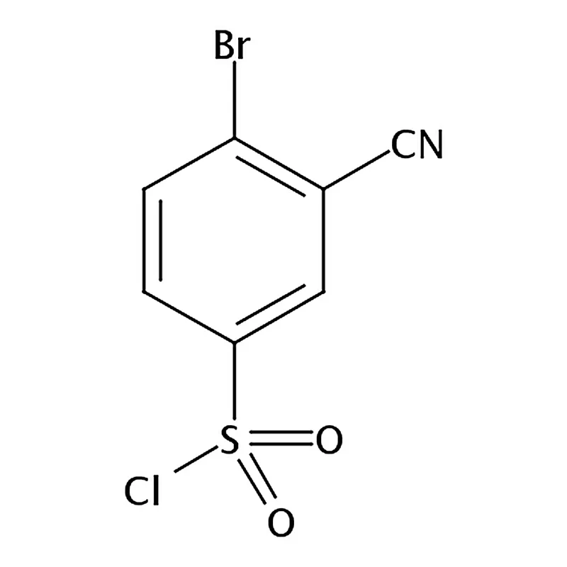RHAWN 4-Bromo-3-cyanobenzene-1-sulfonyl chloride