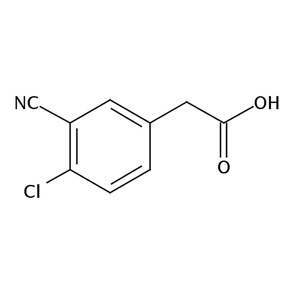 RHAWN 2-(4-Chloro-3-cyanophenyl)acetic acid