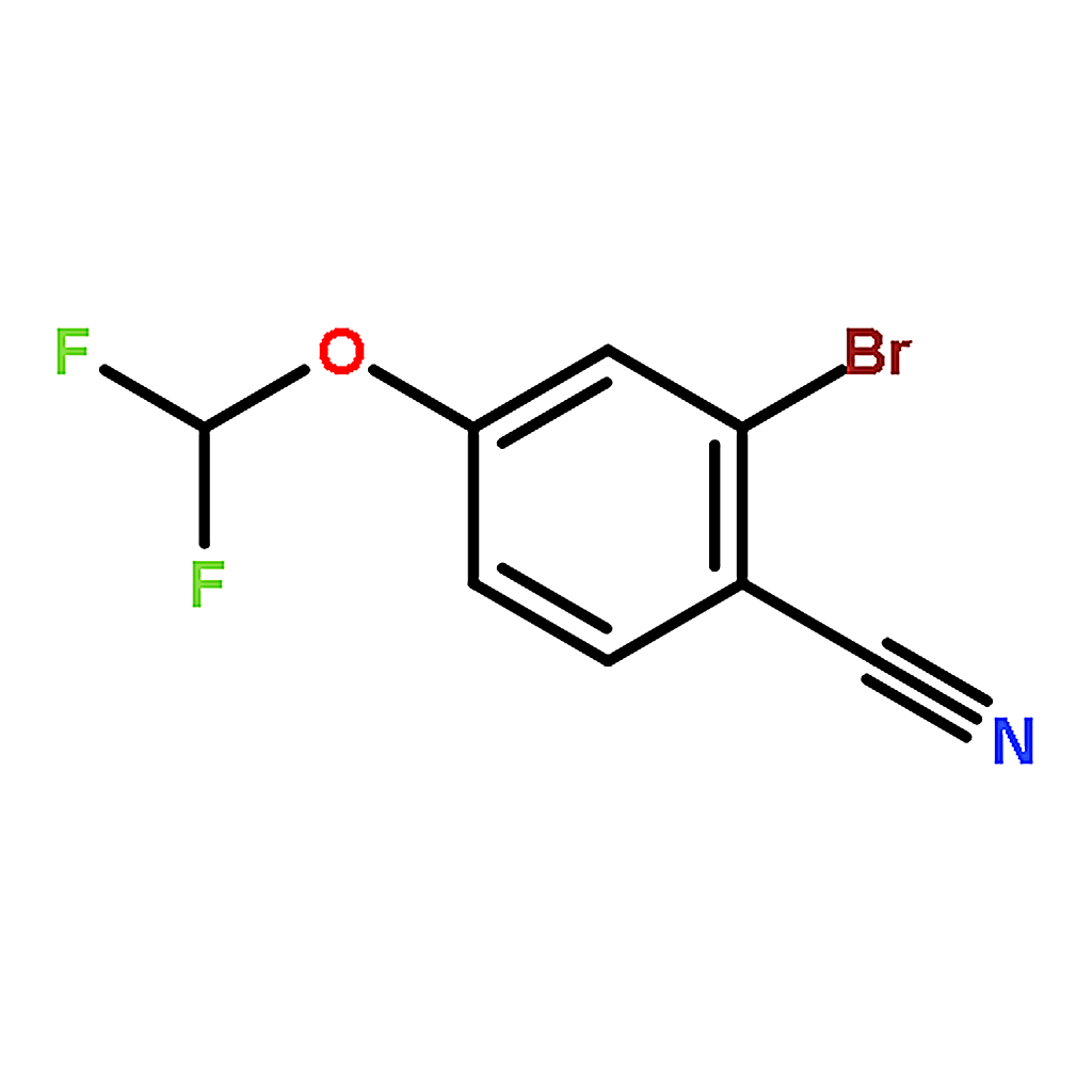 RHAWN 2-Bromo-4-(difluoromethoxy)benzonitrile