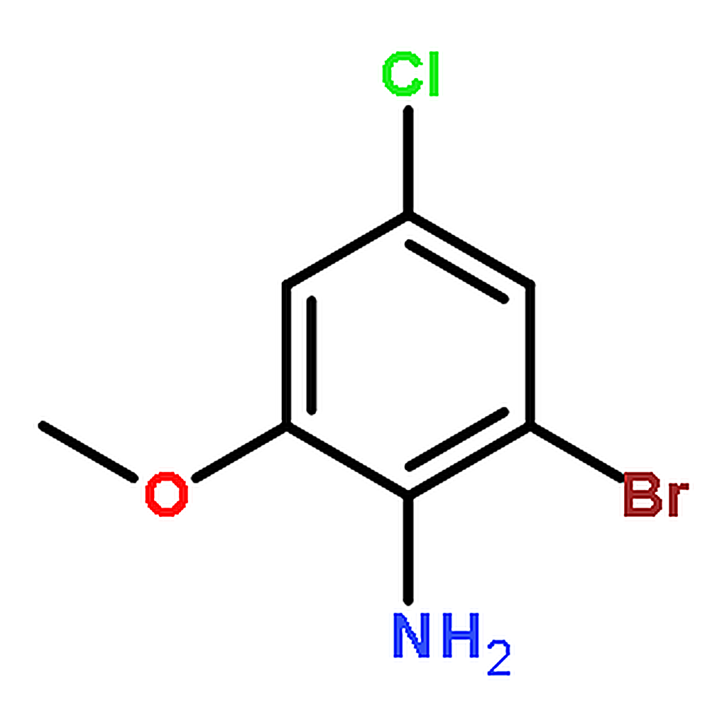 RHAWN 2-Bromo-4-chloro-6-methoxyaniline
