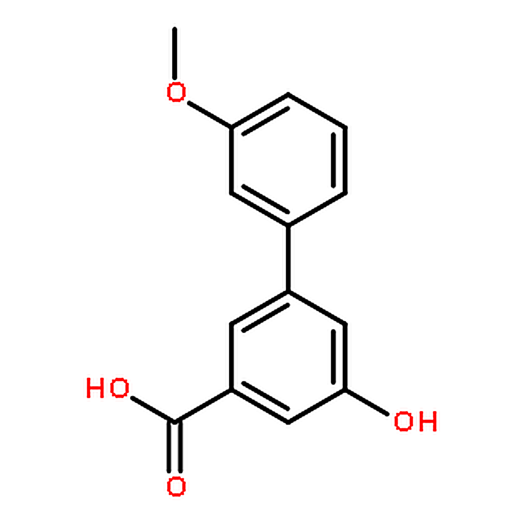 RHAWN 5-Hydroxy-3'-methoxy-[1，1'-biphenyl]-3-carboxylic acid