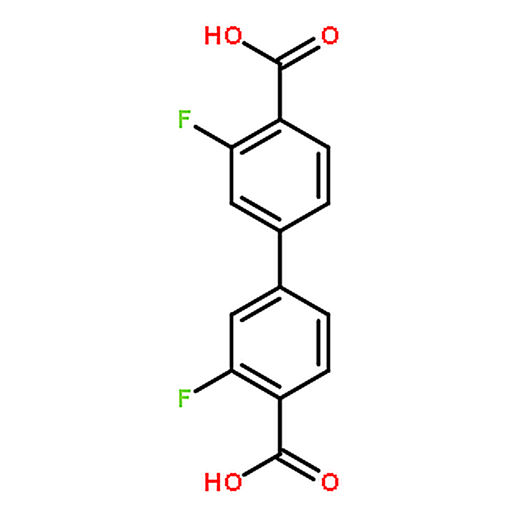 RHAWN 3,3'-Difluoro-[1,1'-biphenyl]-4,4'-dicarboxylic acid
