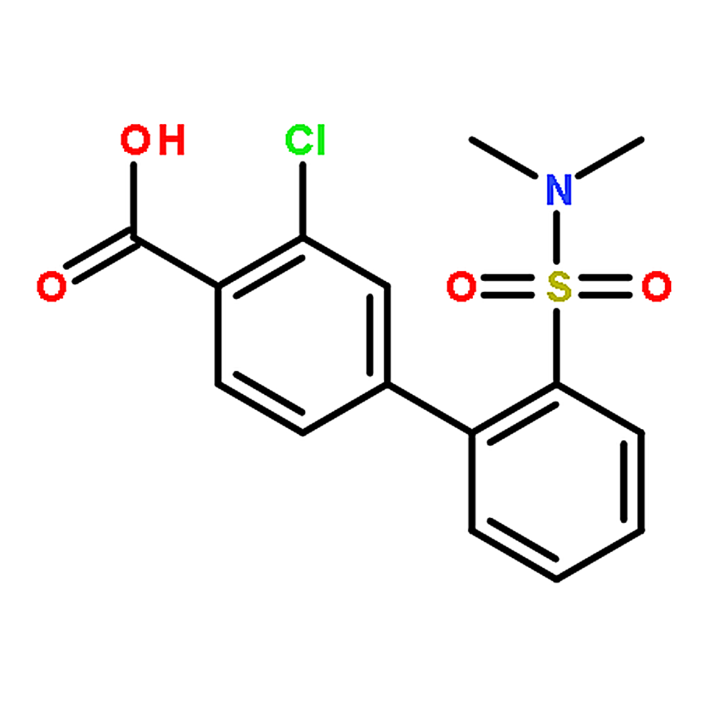 RHAWN 2-Chloro-4-(2-N，N-dimethylsulfamoylphenyl)benzoic acid