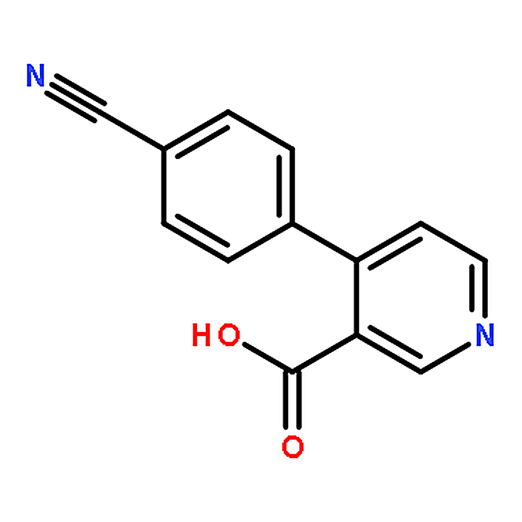 RHAWN 4-(4-Cyanophenyl)nicotinic acid