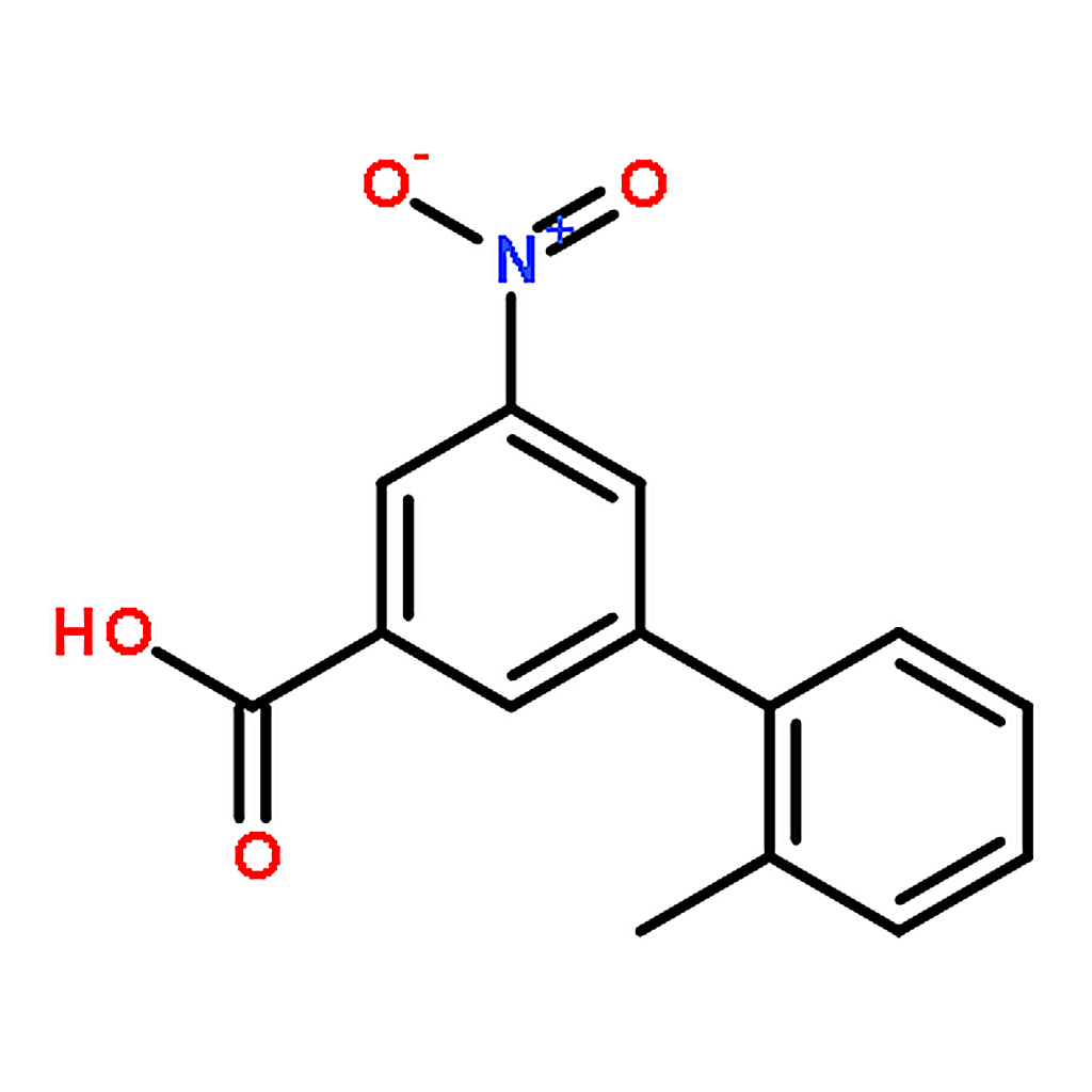 RHAWN 2'-Methyl-5-nitro-[1,1'-biphenyl]-3-carboxylic acid