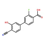 RHAWN 5-(4-Carboxy-3-fluorophenyl)-2-cyanophenol