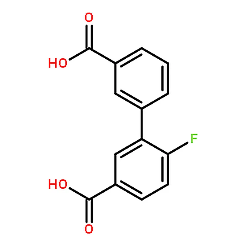 RHAWN 3-(5-Carboxy-2-fluorophenyl)benzoic acid