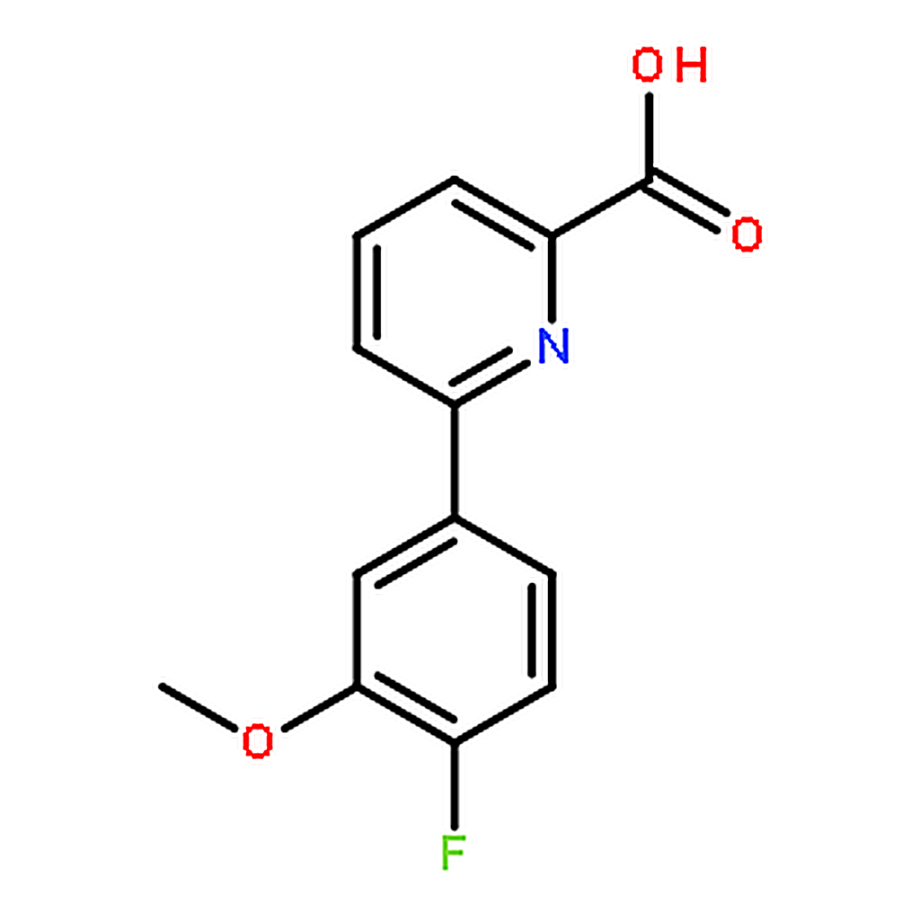 RHAWN 6-(4-Fluoro-3-methoxyphenyl)picolinic acid