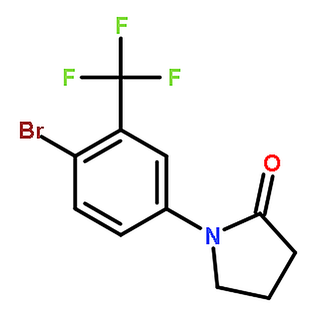 RHAWN 1-(4-Bromo-3-trifluoromethylphenyl)pyrrolidin-2-one