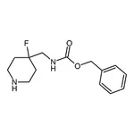RHAWN Benzyl ((4-fluoropiperidin-4-yl)methyl)carbamate