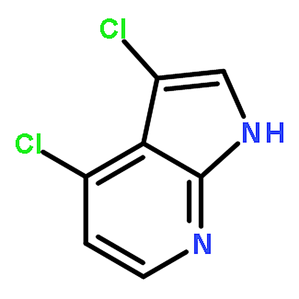 RHAWN 3,4-Dichloro-1H-pyrrolo[2,3-b]pyridine