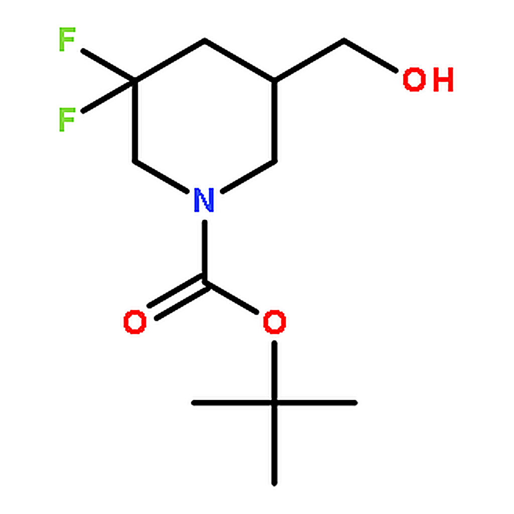 RHAWN 1-Boc-5，5-difluoro-3-(hydroxymethyl)piperidine