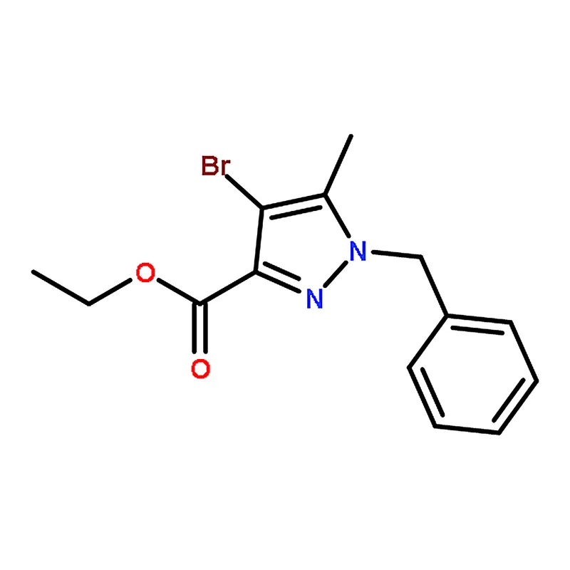 RHAWN Ethyl 1-benzyl-4-bromo-5-methyl-1H-pyrazole-3-carboxylate