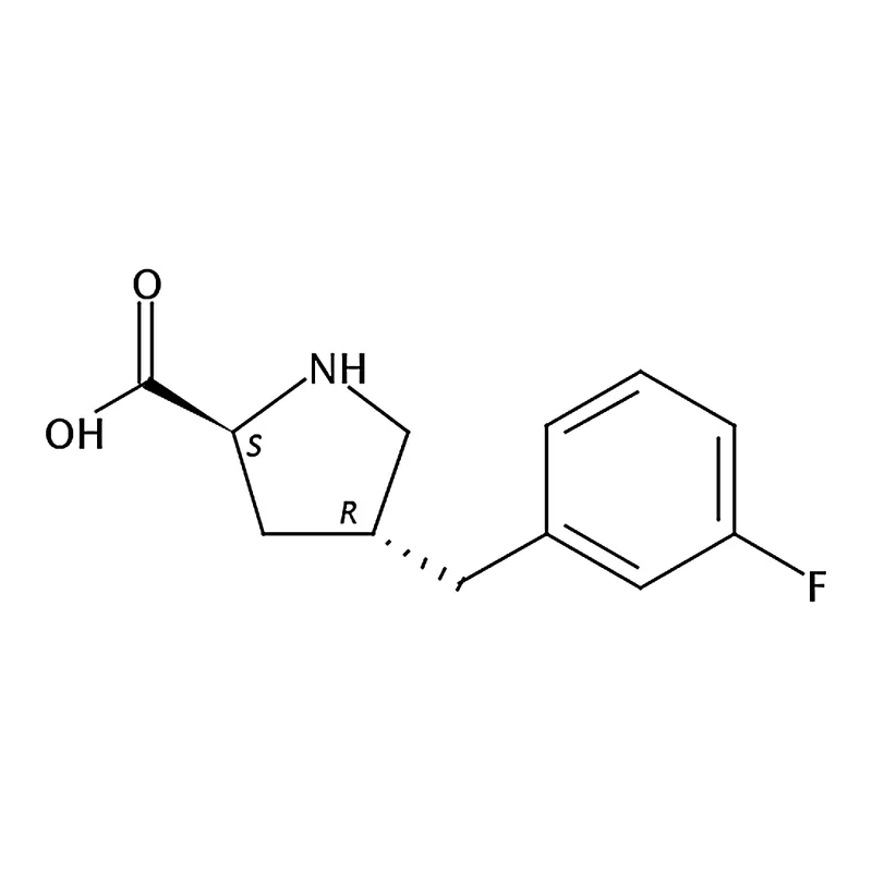 RHAWN (2S,4R)-4-(3-Fluorobenzyl)pyrrolidine-2-carboxylic acid