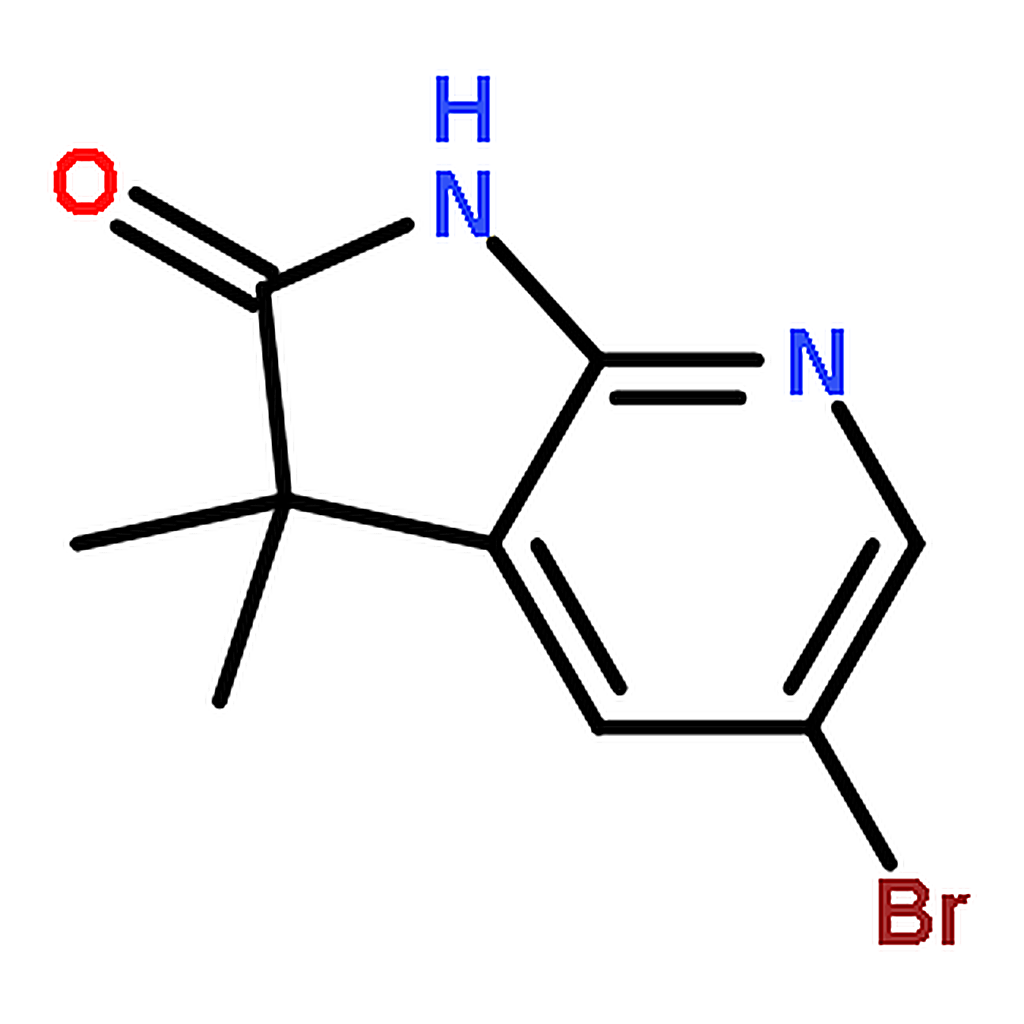 RHAWN 5-Bromo-3,3-dimethyl-1H-pyrrolo[2,3-b]pyridin-2(3H)-one