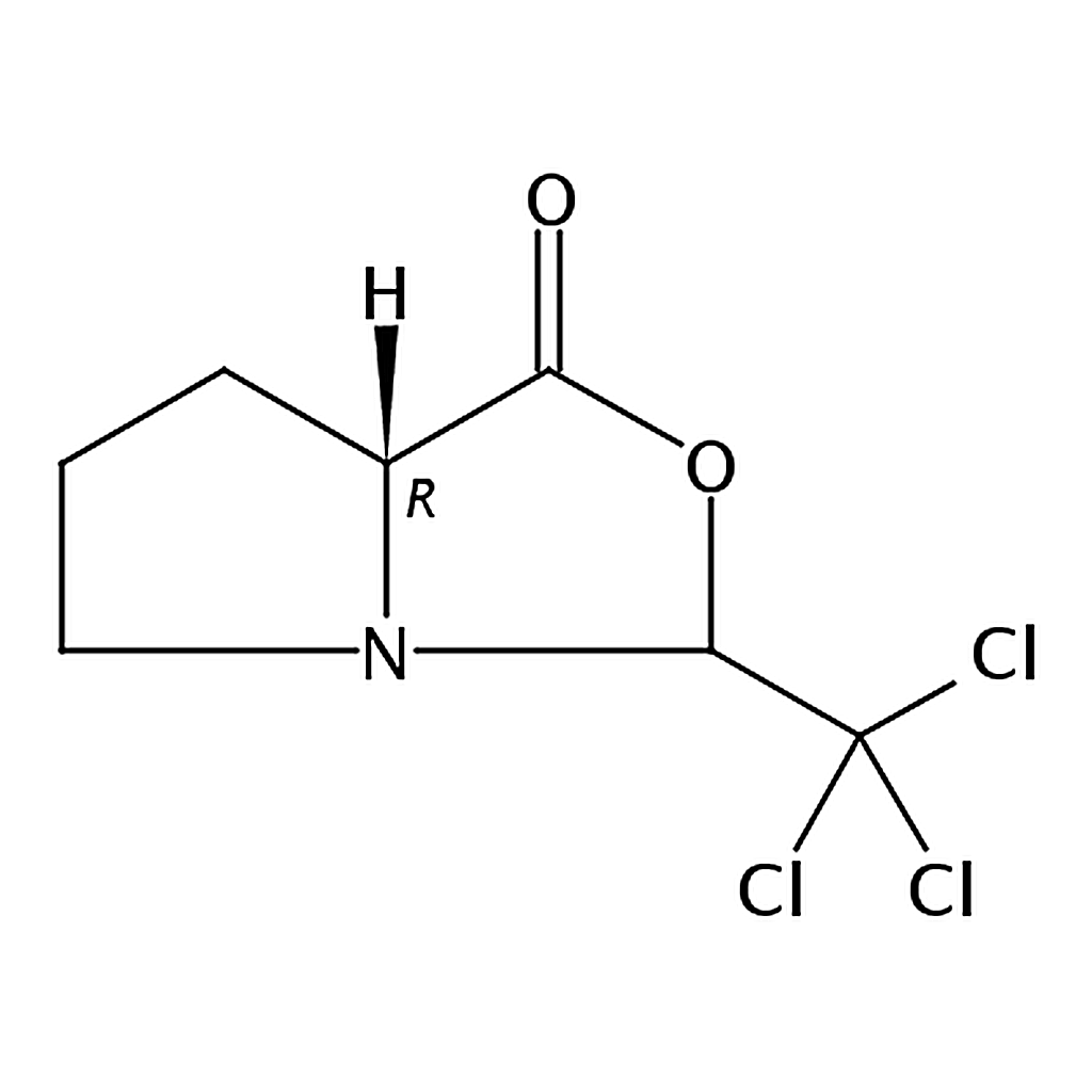 RHAWN (7aR)-3-(Trichloromethyl)tetrahydropyrrolo[1,2-c]oxazol-1(3H)-one