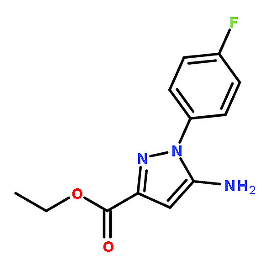 RHAWN Ethyl 5-amino-1-(4-fluorophenyl)-1H-pyrazole-3-carboxylate