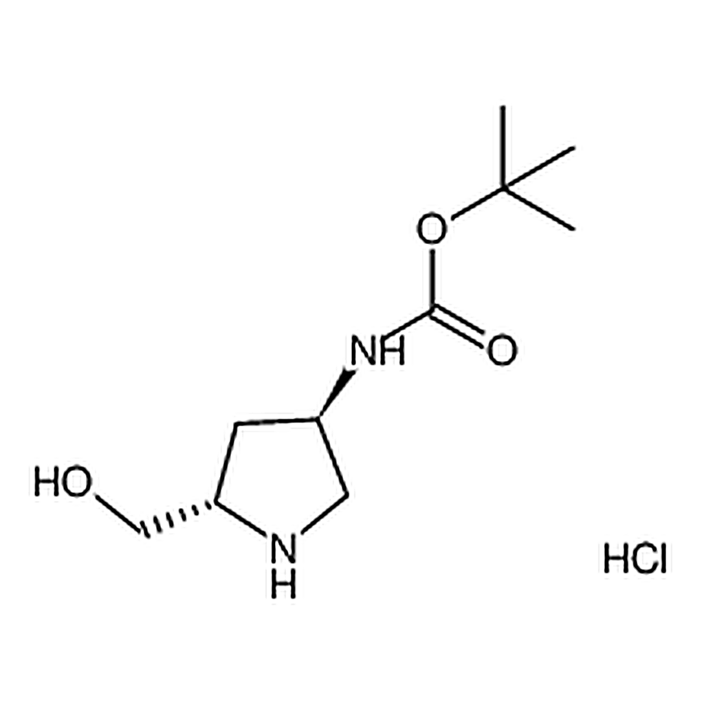 RHAWN tert-Butyl((3R，5S)-5-(hydroxymethyl)pyrrolidin-3-yl)carbamatehydrochloride