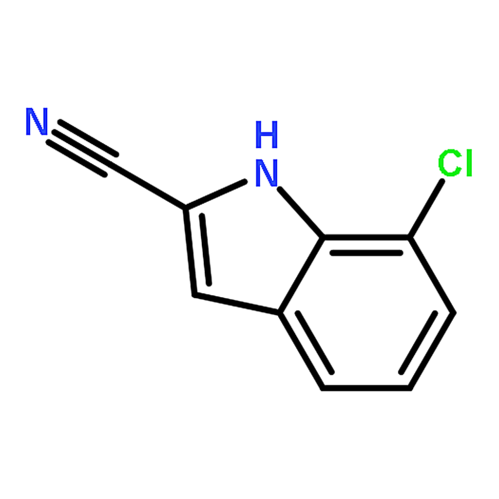 RHAWN 7-Chloro-1H-indole-2-carbonitrile