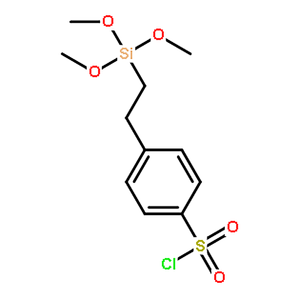 RHAWN 2-(4-CHLOROSULFONYLPHENYL)ETHYLTRIMETHOXYSILANE