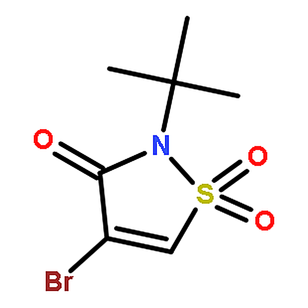 RHAWN 4-Bromo-2-(tert-butyl)isothiazol-3(2H)-one 1,1-dioxide