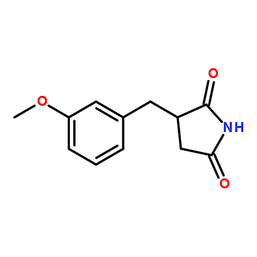 RHAWN 3-(3-Methoxybenzyl)pyrrolidine-2，5-dione