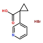 RHAWN 1-(Pyridin-3-yl)cyclopropanecarboxylic acid hydrobromide