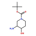 RHAWN trans-tert-Butyl 3-amino-4-hydroxypiperidine-1-carboxylate
