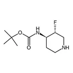 RHAWN tert-Butyl (trans-3-fluoropiperidin-4-yl)carbamate