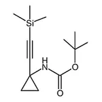 RHAWN tert-Butyl(1-((trimethylsilyl)ethynyl)cyclopropyl)carbamate