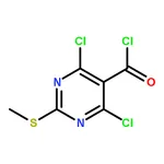 RHAWN 4,6-Dichloro-2-(methylthio)pyrimidine-5-carbonyl Chloride