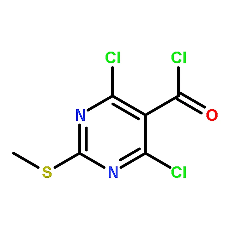 RHAWN 4,6-Dichloro-2-(methylthio)pyrimidine-5-carbonyl Chloride