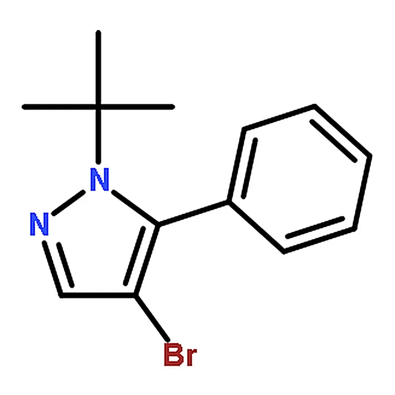 RHAWN 4-Bromo-1-(tert-butyl)-5-phenyl-1H-pyrazole