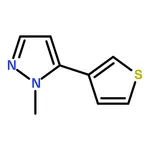 RHAWN 1-Methyl-5-(thiophen-3-yl)-1H-pyrazole