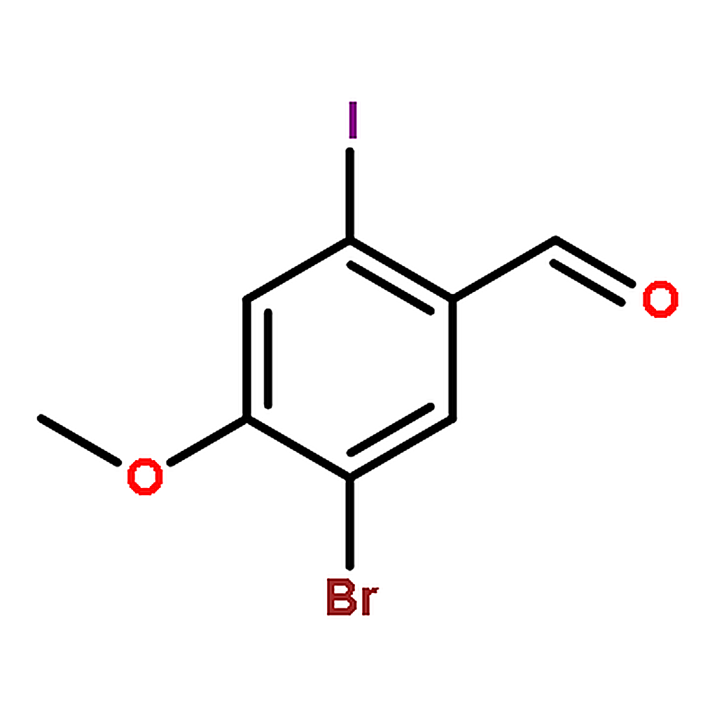 RHAWN 5-Bromo-2-iodo-4-methoxybenzaldehyde