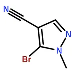 RHAWN 5-Bromo-1-methyl-1H-pyrazole-4-carbonitrile