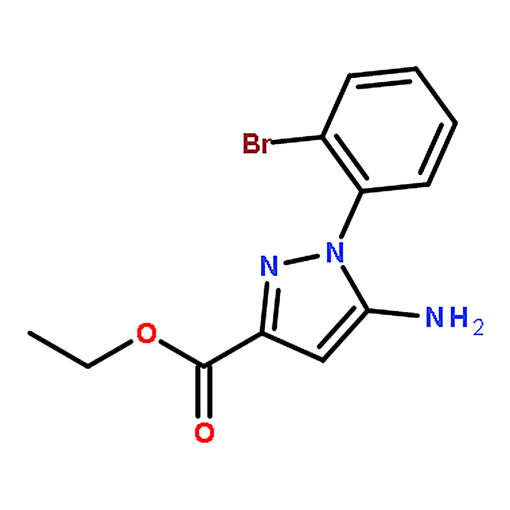 RHAWN Ethyl 5-amino-1-(2-bromophenyl)-1H-pyrazole-3-carboxylate