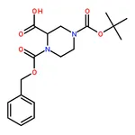 RHAWN (÷)-1-Benzyloxycarbonyl-4-Boc-piperazine-2-carboxylic acid