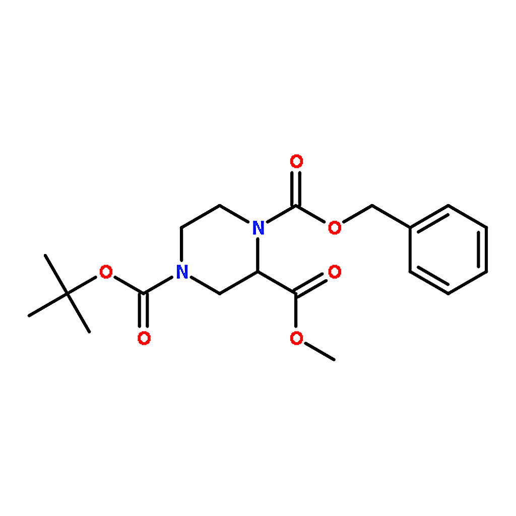 RHAWN Methyl (÷)-1-benzyloxycarbonyl-4-Boc-piperazine-2-carboxylate
