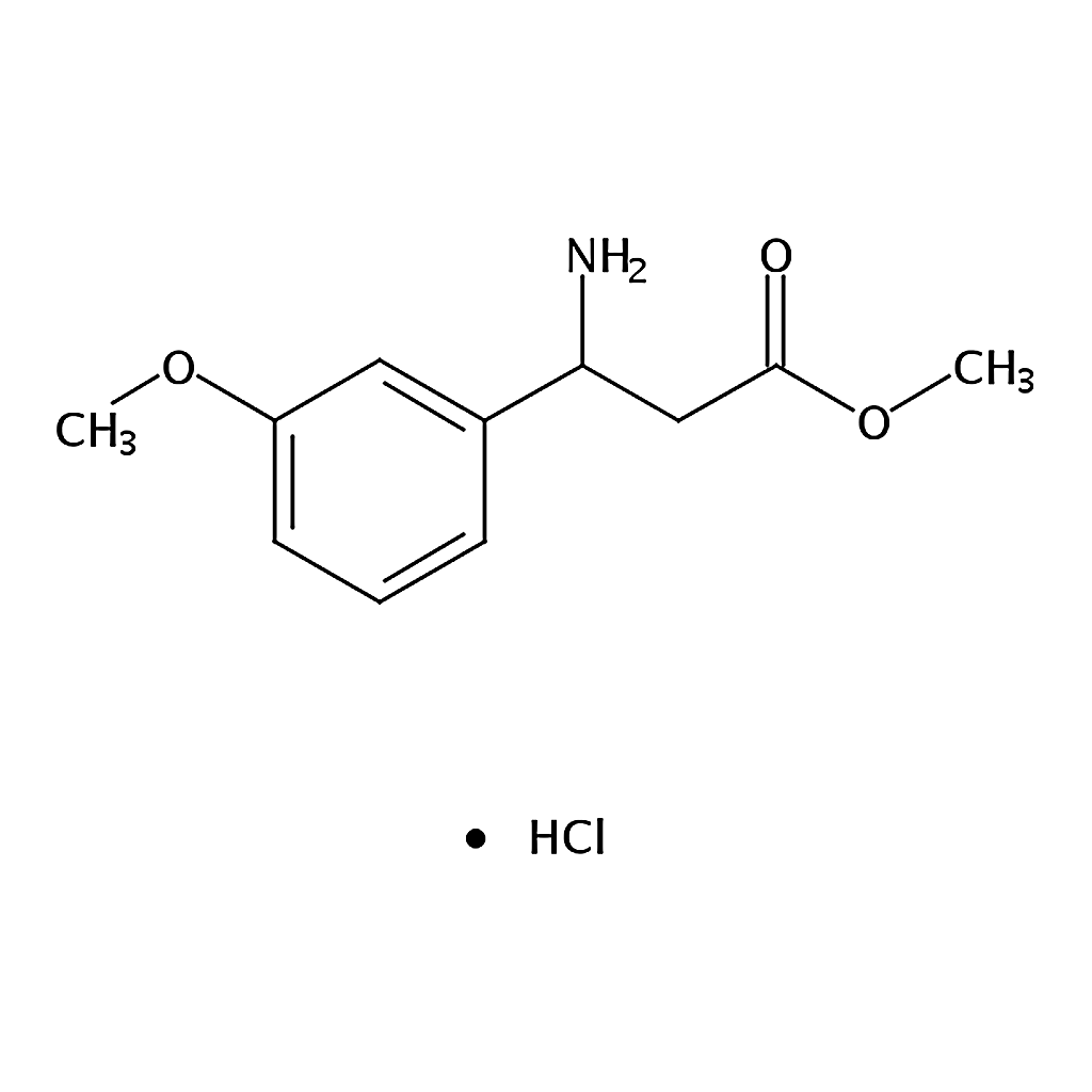 RHAWN Methyl 3-amino-3-(3-methoxyphenyl)propanoate hydrochloride