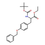 RHAWN (S)-Ethyl 3-(4-(benzyloxy)phenyl)-2-((tert-butoxycarbonyl)amino)propanoate