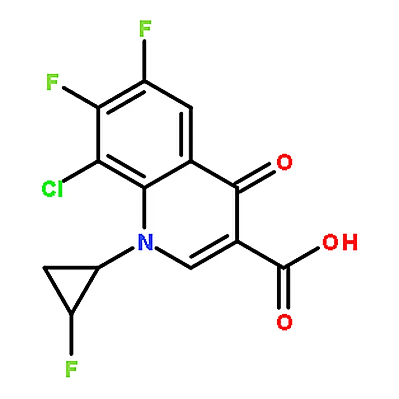 RHAWN 8-Chloro-6,7-difluoro-1-((1R,2S)-2-fluorocyclopropyl)-4-oxo-1,4-dihydroquinoline-3-carboxyli